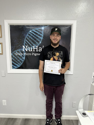 Explore volleyball tattoo ideas, creative tattoo ideas in Roseville, available at NuHair Ink. Scalp MicroPigmentation & Aesthetic Clinic of Sacramento