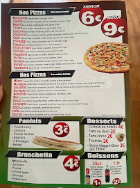 Menu du Gusto Pizza Gaillon (Fermé durant le mois d'Aout pour travaux) à Gaillon