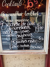 Le Florès à Paris menu