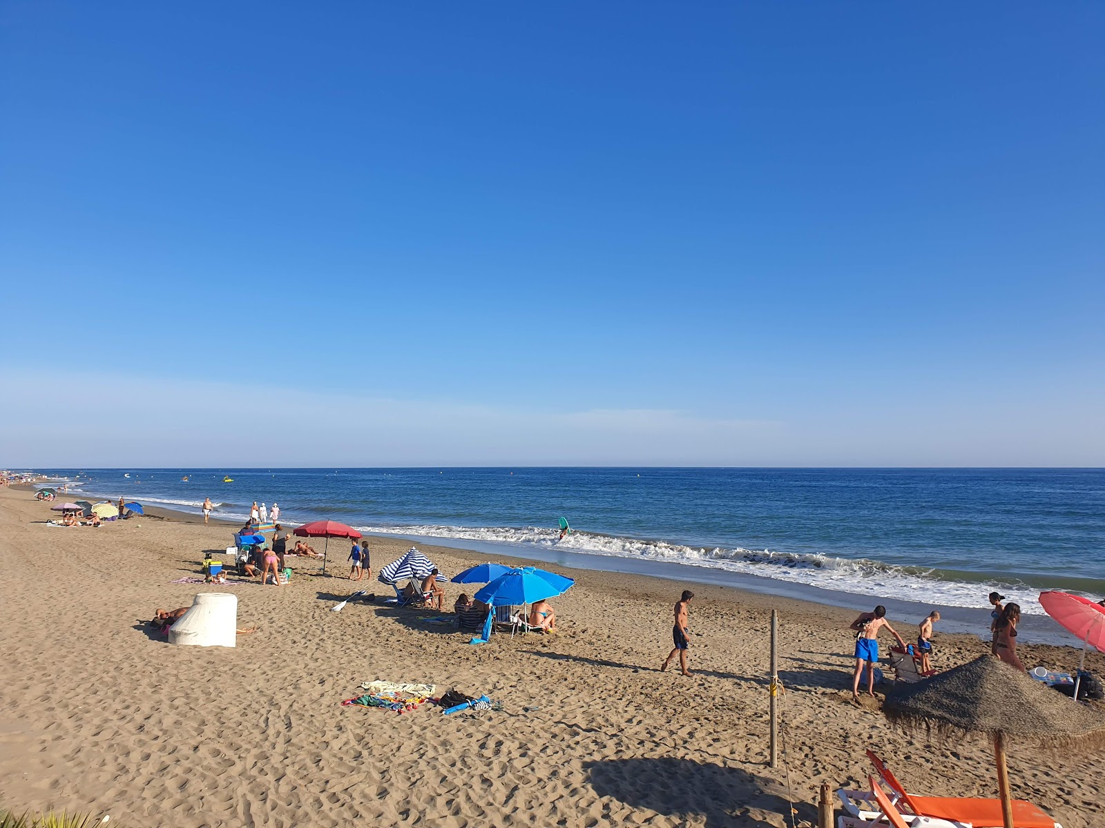 Foto van Playa De Zaragoza met ruim strand