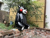 くまモンストリートファニチャー日奈久レンガ倉庫