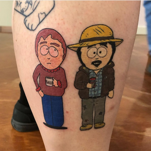 Explore me vs me tattoo ideas, creative tattoo ideas in Aledo, available at Elevated Tattoo & Piercing
