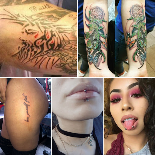 Explore tattoo ideas for bicep, creative tattoo ideas in Elko, available at Tom Custom Tattoos and Body Piercing Studio