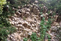 女木島の柱状節理