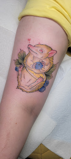 Explore papa bear tattoo ideas, creative tattoo ideas in Federal Way, available at Jurassic Ink Tattoo Co.