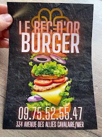 Hamburger du Restaurant de hamburgers Le Bec d'Or Burger à Cavalaire-sur-Mer - n°4