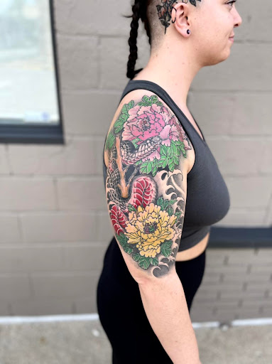 Explore unique semicolon tattoo ideas, creative tattoo ideas in Norcross, available at Brotherhood Tattoo