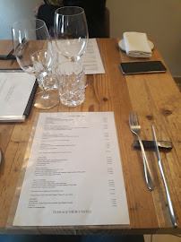 Restaurant Osteria Tre case à Serralunga d'Alba (le menu)