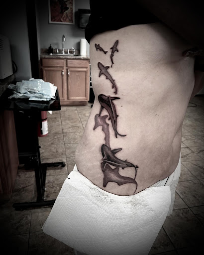 Explore neck tattoo ideas for females, creative tattoo ideas in Oxford, available at American Pride Tattoos Oxford