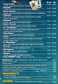Carte du Pizzeria Bel Mondo à Herserange