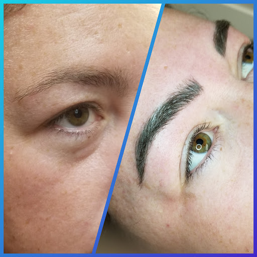 Explore gap filler tattoo filler ideas for a woman, creative tattoo ideas in Peoria Heights, available at BeautiFULL Brows By Jen Microblading - Permanent Makeup Wild Honey Beauty Studio