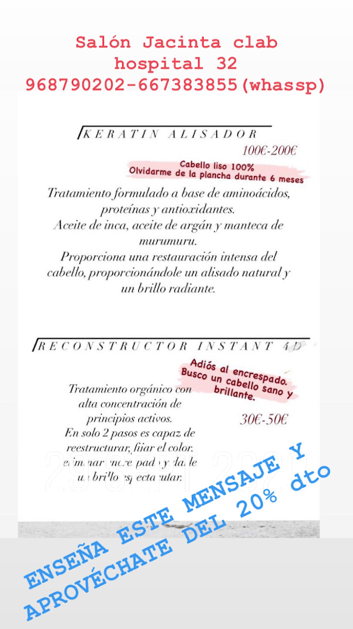 Jacinta Clab Salón Yecla