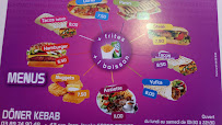Menu / carte de Doner ad kebab pizza soultz à Soultz-Haut-Rhin
