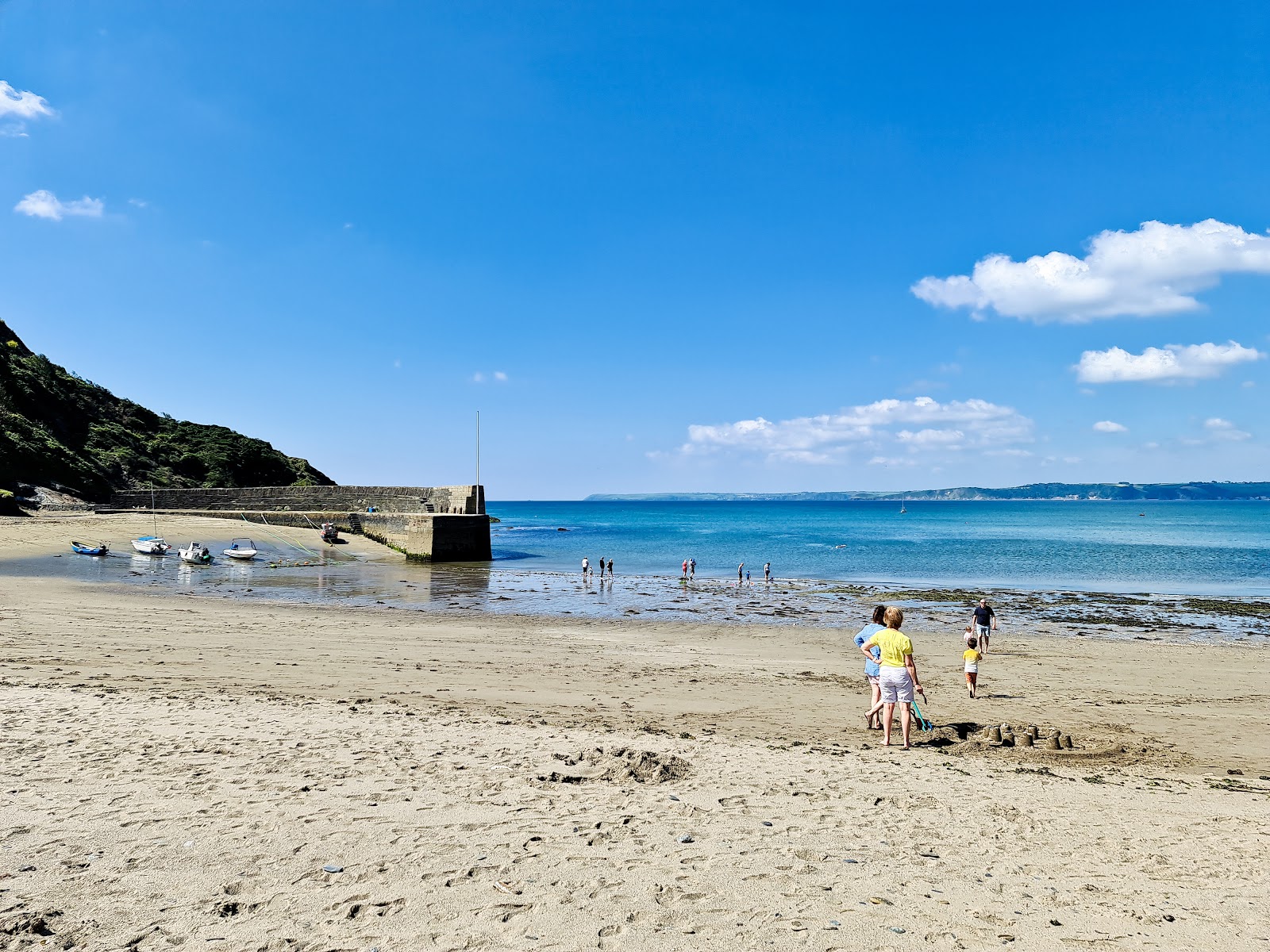 Foto van Polkerris strand voorzieningenruimte