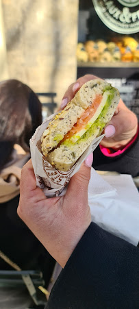 Sandwich au poulet du Restauration rapide BAGELSTEIN • Bagels & Coffee shop à Paris - n°8