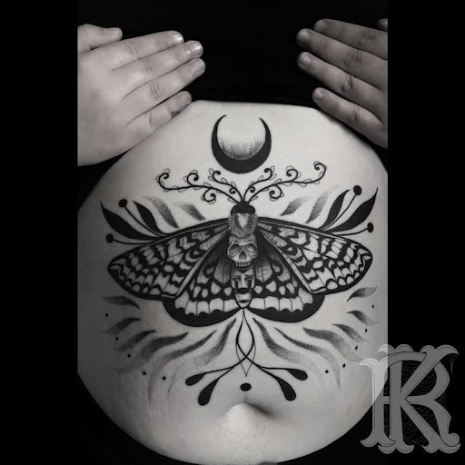 Find dog tattoo idea for your next unique tattoo in Modesto at Dying Art Tattoo