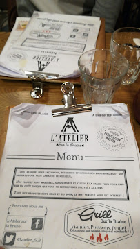 Restaurant halal L'Atelier sur la Braise - Nanterre à Nanterre - menu / carte