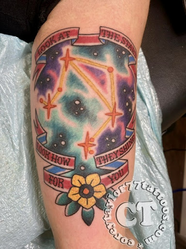 Find tattoos with letters ideas for your next unique tattoo in Saint Augustine at Ms. Deborahs Fountain of Youth Tattoo & Body Piercing
