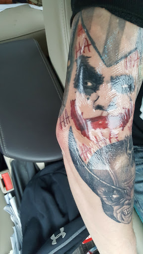 Explore heaven tattoo ideas, creative tattoo ideas in Wyandotte, available at Happy Tats Tattooing