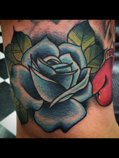 Explore female tattoo placement ideas, creative tattoo ideas in Albany, available at Make Your Mark Tattoo