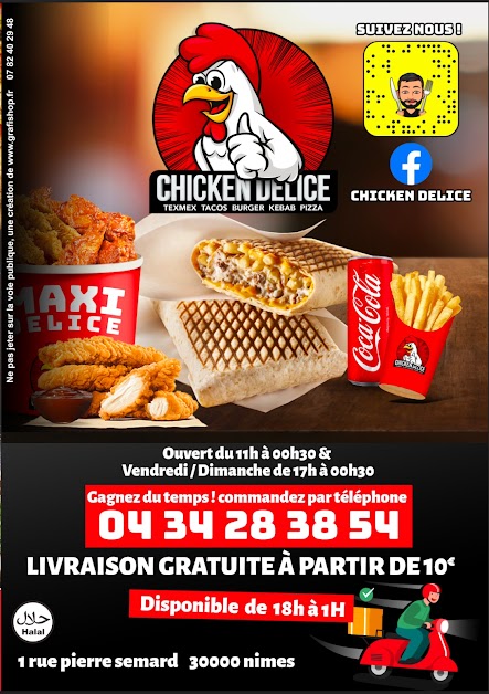 Chicken Delice 30000 Nîmes