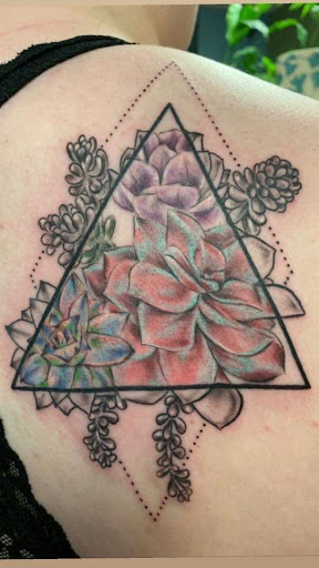 Explore name cover up tattoo ideas for men, creative tattoo ideas in Hudson, available at Synchronicity Tattoo Studio Llc