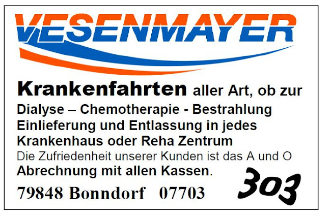 Vesenmayer Busunternehmen e.K. - Krankenfahrten - Neuhausen am Rheinfall