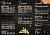 Menu du L'Original à Chauny