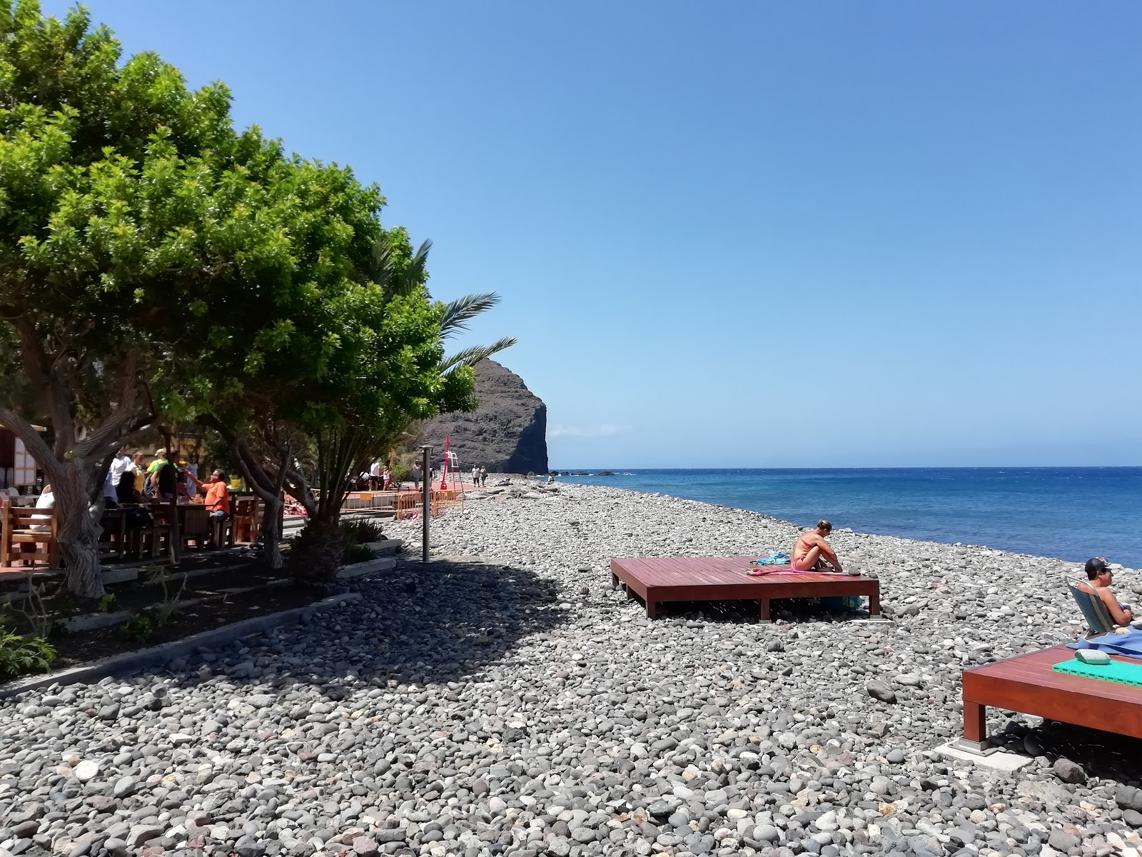 Foto av Playa de La Aldea bekvämlighetsområde