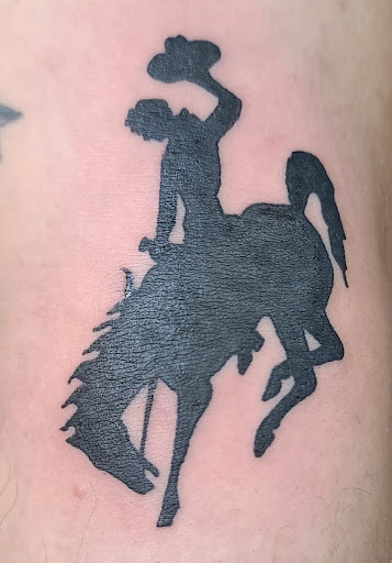 Explore cat tattoo idea, creative tattoo ideas in Powell, available at AVALON COVE TATTOO