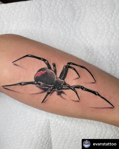 Explore floral arm tattoo ideas, creative tattoo ideas in Libertyville, available at Lucky Seven Tattoo