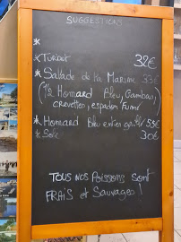 Menu / carte de Restaurant de la Marine à Narbonne