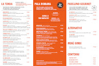 Menu du Magazzino della Pizza CREMA à Crema