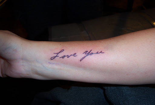 Explore last name tattoo ideas, creative tattoo ideas in Hebron, available at Explosive Ink Tattoo