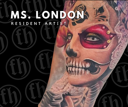 Explore psych tattoo ideas, creative tattoo ideas in Kissimmee, available at Fallen Heroes Tattoo & Piercing (Florida)