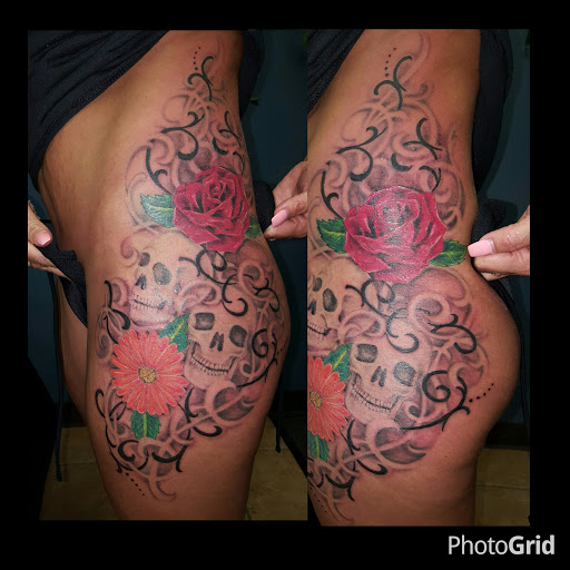 Explore star wrist tattoo ideas, creative tattoo ideas in Oak Forest, available at Peace Of Art Tattoo And Art Studio