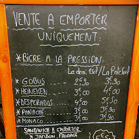 Cuba Compagnie Café à Paris menu