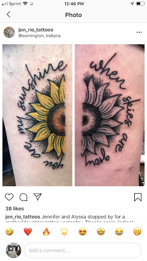 Explore men's clock tattoo ideas, creative tattoo ideas in Bloomington, available at Evil by the Needle Custom Tattoo and Piercing Studio