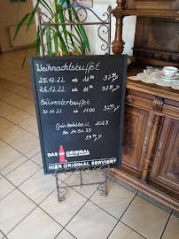 Menu du Helscher Hus à Helvesiek