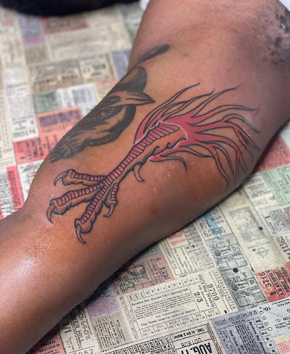 Explore beautiful disaster tattoo ideas, creative tattoo ideas in Orlando, available at Full Circle Tattoo Collective