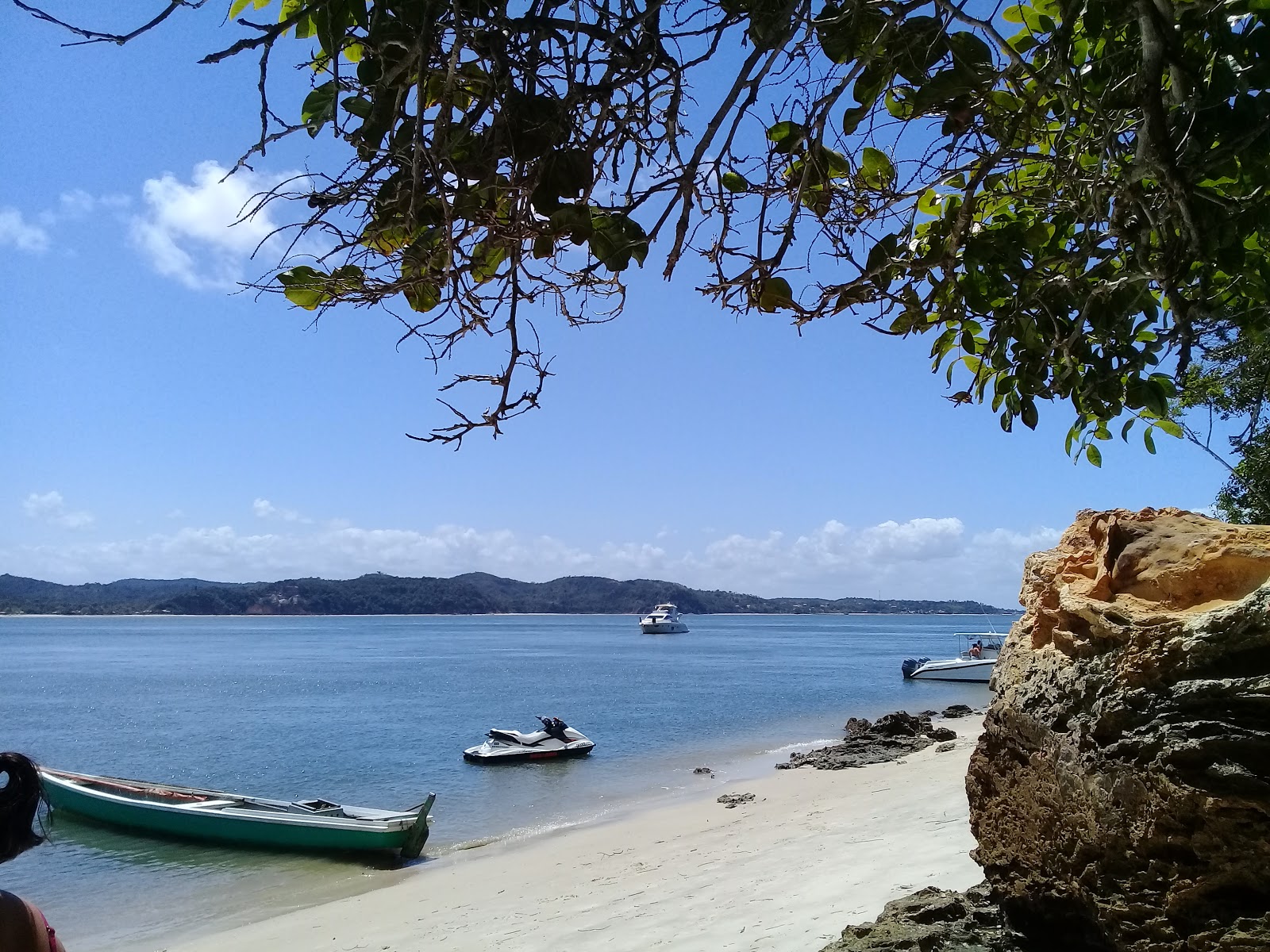 Foto di Praia da Pedra Mole zona selvaggia