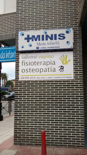 Fisioterapia y Osteopatía Salomé Espino Gómez en Suances, Cantabria