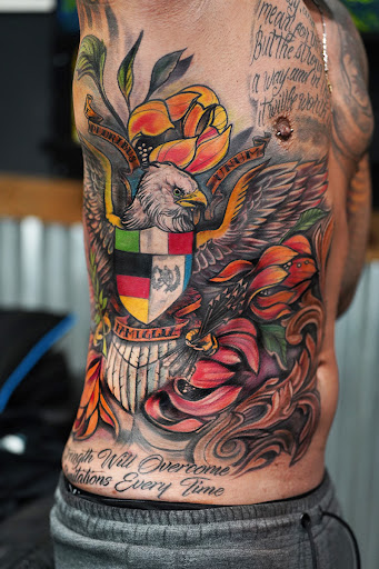 Explore feminine cover up tattoo ideas, creative tattoo ideas in Murrieta, available at CON INK TATTOOS LLC