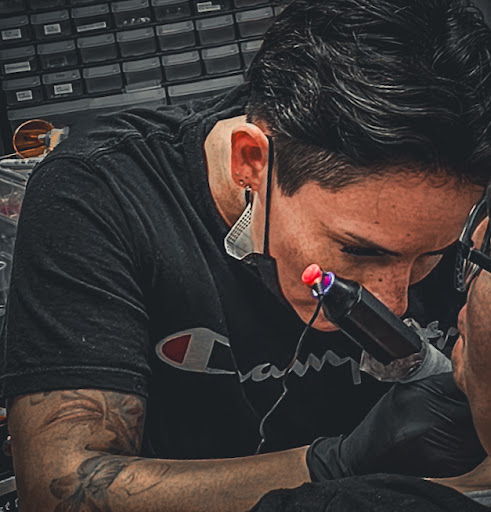 Explore maze tattoo ideas, creative tattoo ideas in Mandan, available at Dolls Studios Tattoo & Piercing