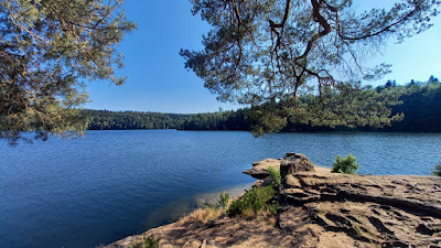 Lac de pierre percée à Pierre-Percée