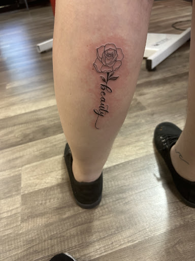 Explore tribal cover up tattoo ideas, creative tattoo ideas in Largo, available at Alchemy Tattoos and Body Piercings