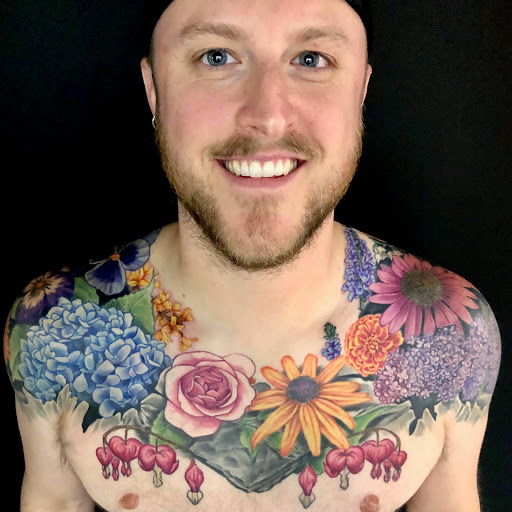 Explore dark tattoos ideas, creative tattoo ideas in Easthampton, available at Oxbow Tattoo