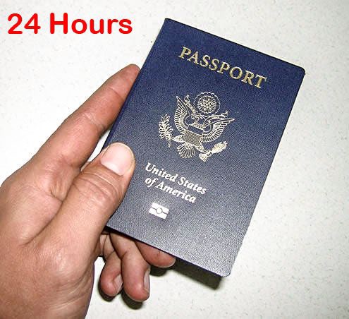 Dokument USA. Los Angeles U.S. Passport. Travel Visas