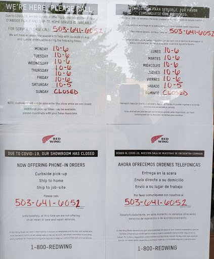Shoe Store «Red Wing», reviews and photos, 4130 SW Lombard Ave, Beaverton, OR 97005, USA