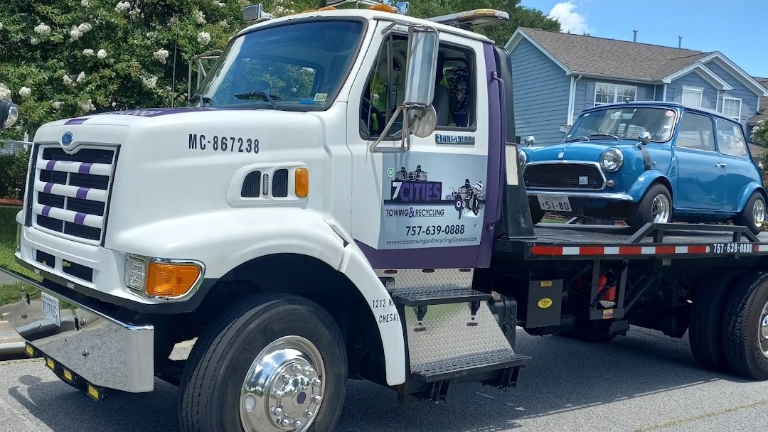 seven cities towing and recycling